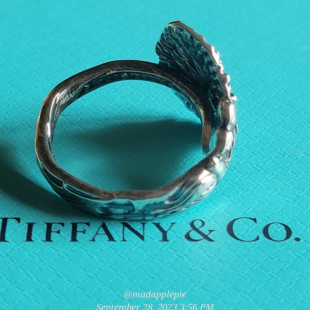 1885 Tiffany & Co Dandelion Spoon Ring in Sterling Silver Spoon by T& Co. #19 - Picture 15 of 15